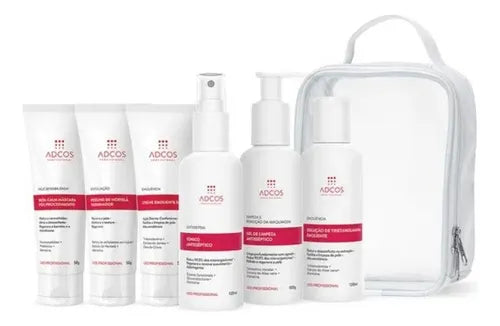 Adcos Express Skin Cleansing Kit 6 Items + Bag