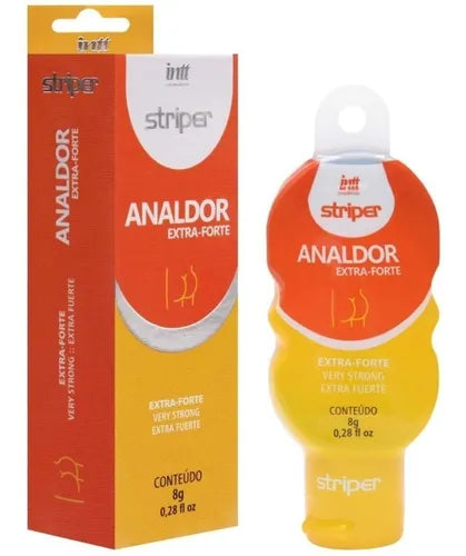 Intt Analdor Striper Lubricating Glide Gel, Neutral Flavor