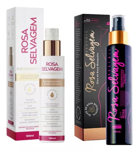 Super Whitening Effect Kit Rosa Selvagem 2  - 2 itens