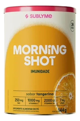 Morning Shot 2.0  Tangerina - Sublyme Lata 144g