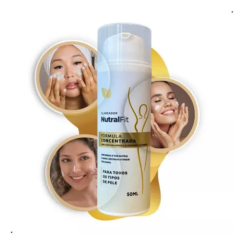 Clareador Nutral Fit Com Rosa Mosqueta  - 50ml