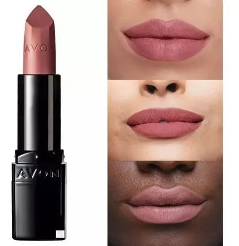 Batom Avon Ultramatte Nude Rose