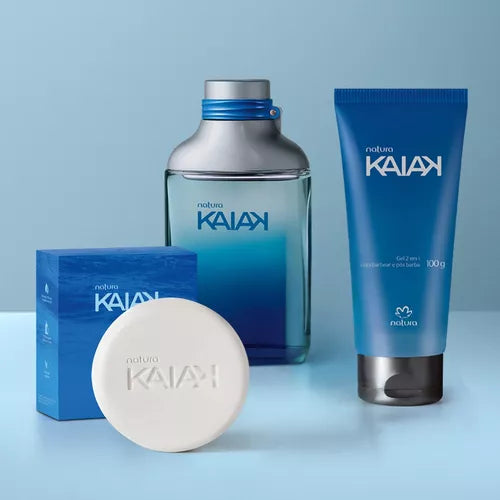 Kit Kaiak Clássico Natura Tradicional Masculino Original