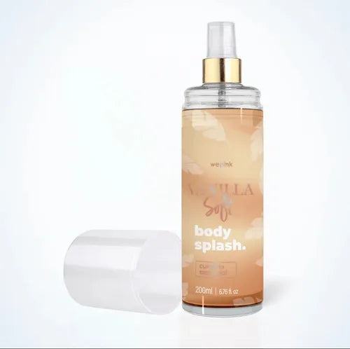 Body Splash Vanilla Soft Desodorante Colônia Wepink - 200ml