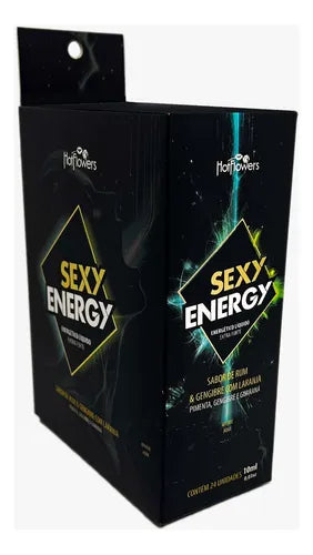 Sexy Energy Energy Sachet Box of 24 Units Hot Flowers