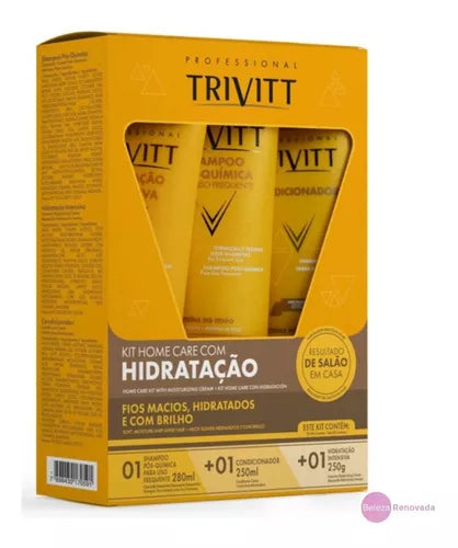 Kit Trivitt Home Care Manutenção Comhidratação 780g Original