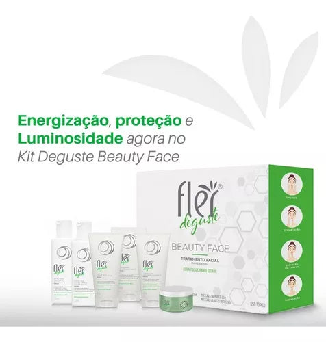 Kit Limpeza Facial Degust Beauty Face Fler - 6 itens