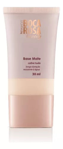 Base Beauty Mate Alta Cobertura Boca Rosa Cor 01 Maria - 30ml