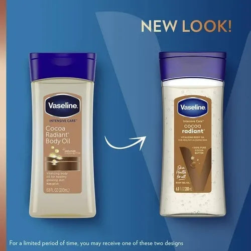Vaseline Cocoa Radiant Moisturising Body Oil 200ml
