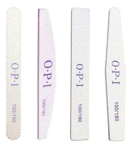 Kit Lixas De Unha Banana Boomerang Lavável Polidora 100/180