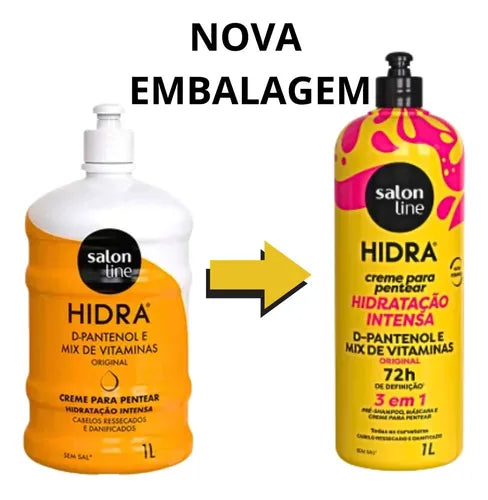 Hydra Salon Line Intense Hydration Combing Cream 1l