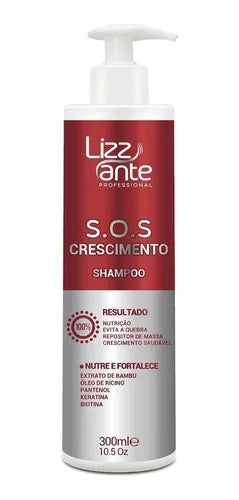 SOS Growth Shampoo 300ml - Lizzante