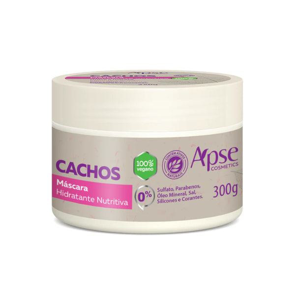 Apse Máscara Cachos Hidratante Nutritiva 300g - Tratamento Condicionante