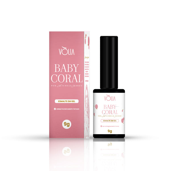 Volia Esmalte Em Gel Baby Coral 9g