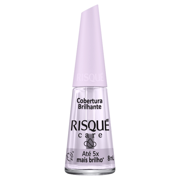 Risqué Care Cobertura Brilhante Nail Polish 8ml