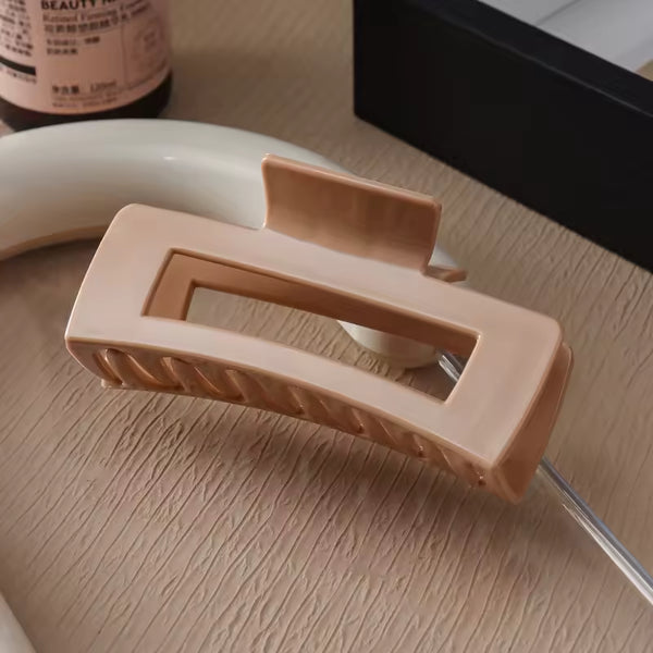Hair clip light Brown Ida