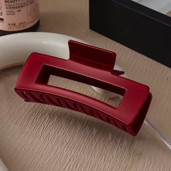 Hair clip red Ida