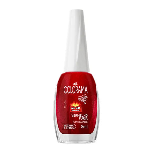 Colorama Divertidamente 2 Vermelho Fúria Nail Polish