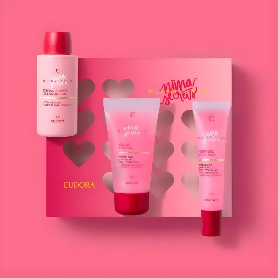 Kit Eudora Travel Size Niina Secrets (3 itens)