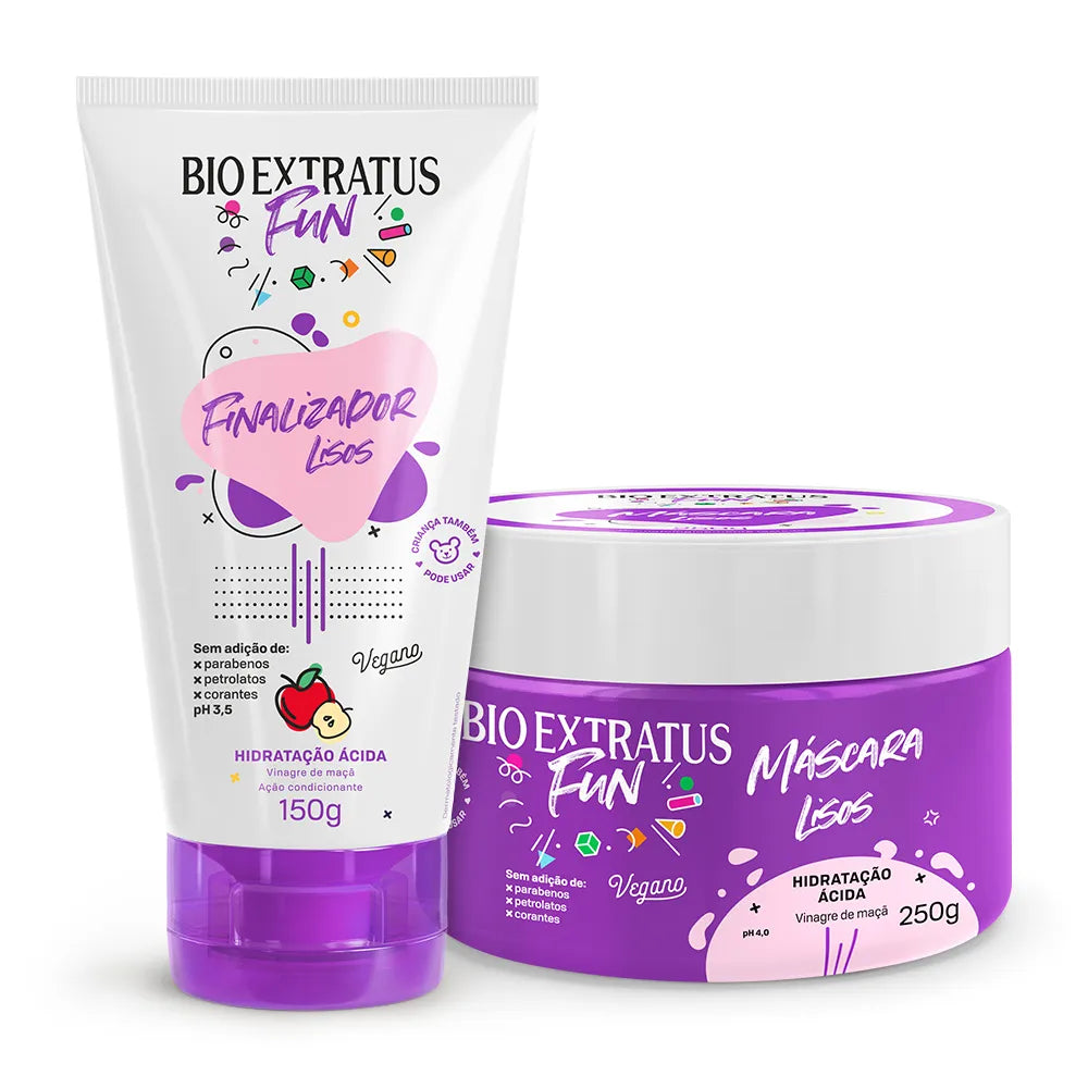 Bio Extratus Kit Fun Lisos Mask and Finisher