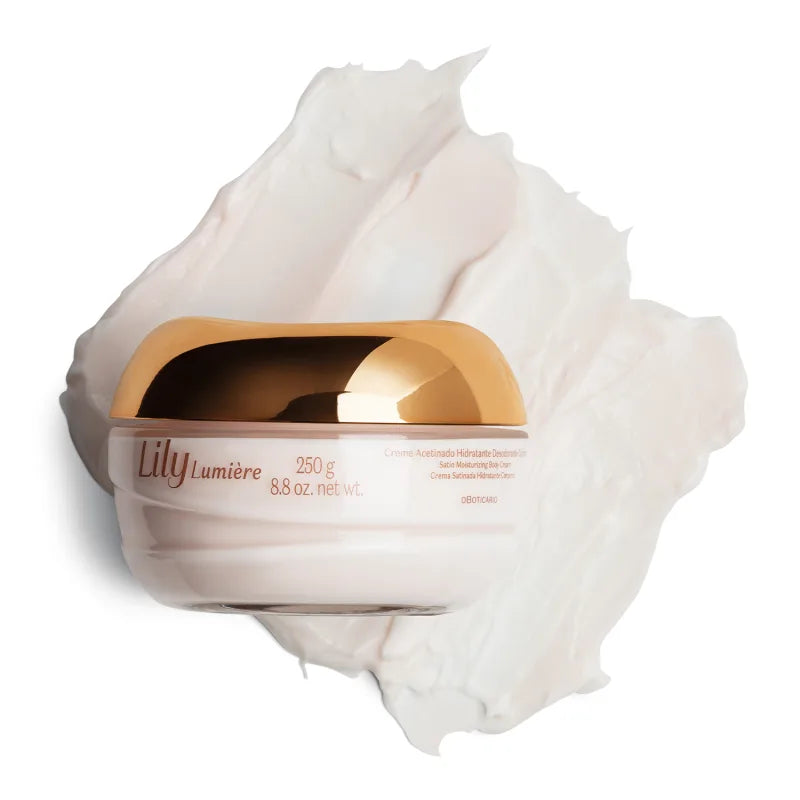 Lily Lumiere satin moisturising Body Cream - 250g