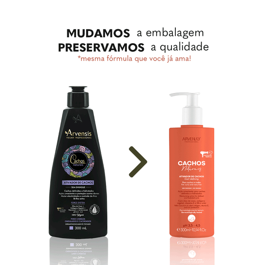 Curl Activator for Curly/Wavy Hair Arvensis 300ml  Cacheados / Ondulados