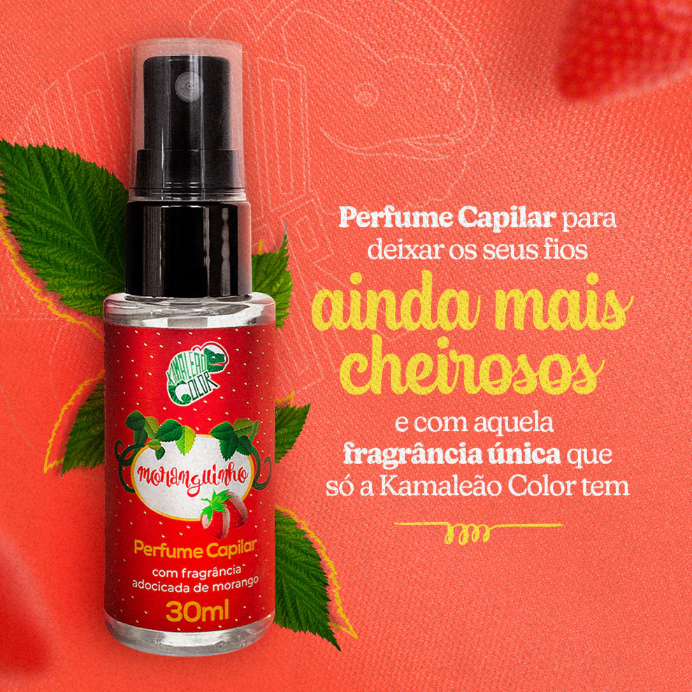 Perfume Capilar Moranguinho 30ml