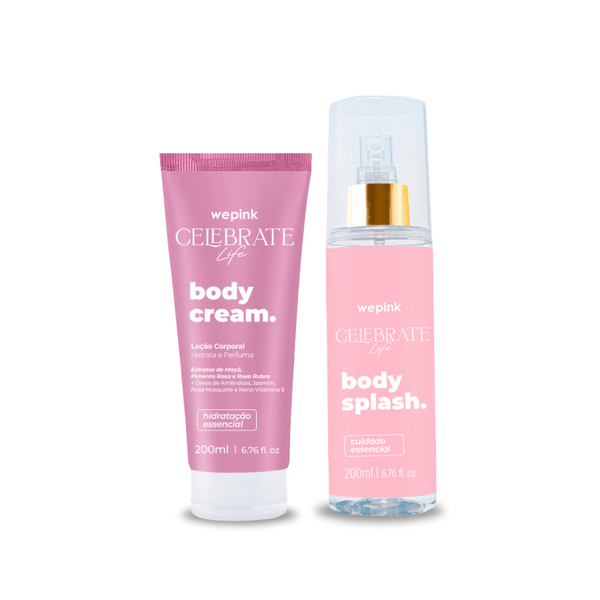 Wepink Celebrate Life Duo: Body Cream & Body Splash