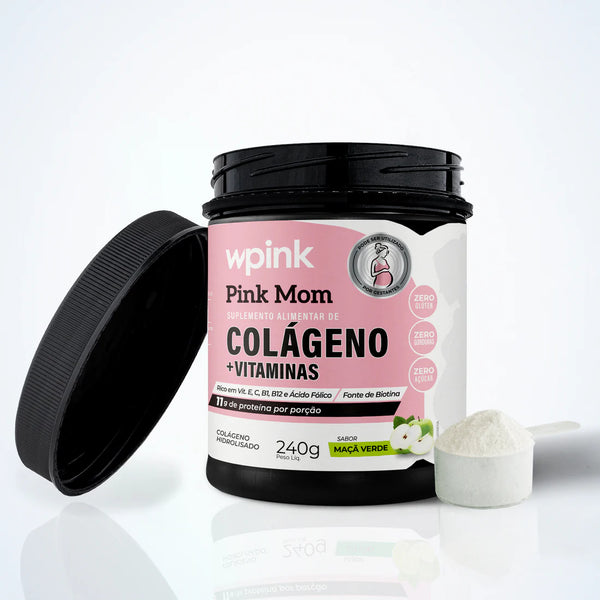 Colágeno Pink Mom de Maçã Verde Wepink - 240g