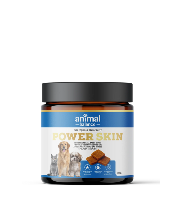 Power Skin - Hair and Dermis - Supplement in Palatable Phlebitis - 250g