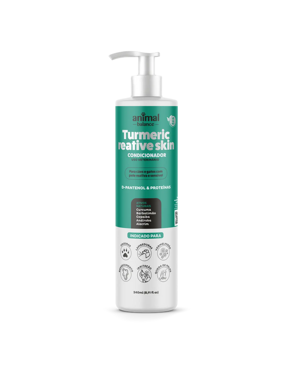 Pet Conditioner - Turmeric Reactive Skin - 240ml