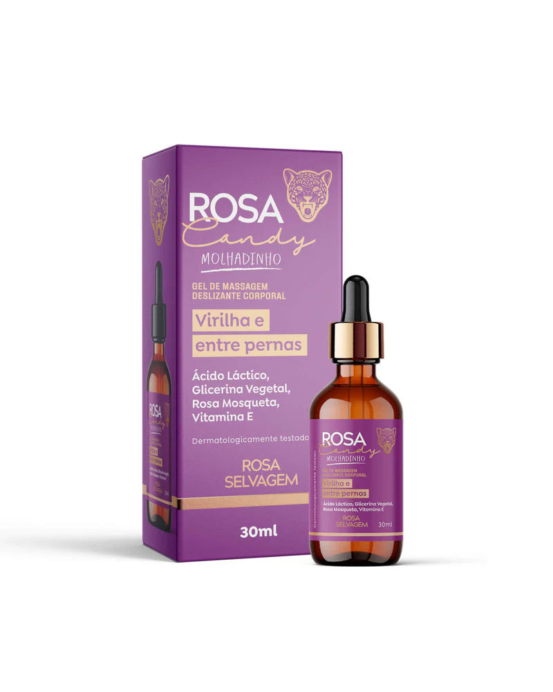 Rosa Candy: Molhadinho Gel Lubrificante Íntimo