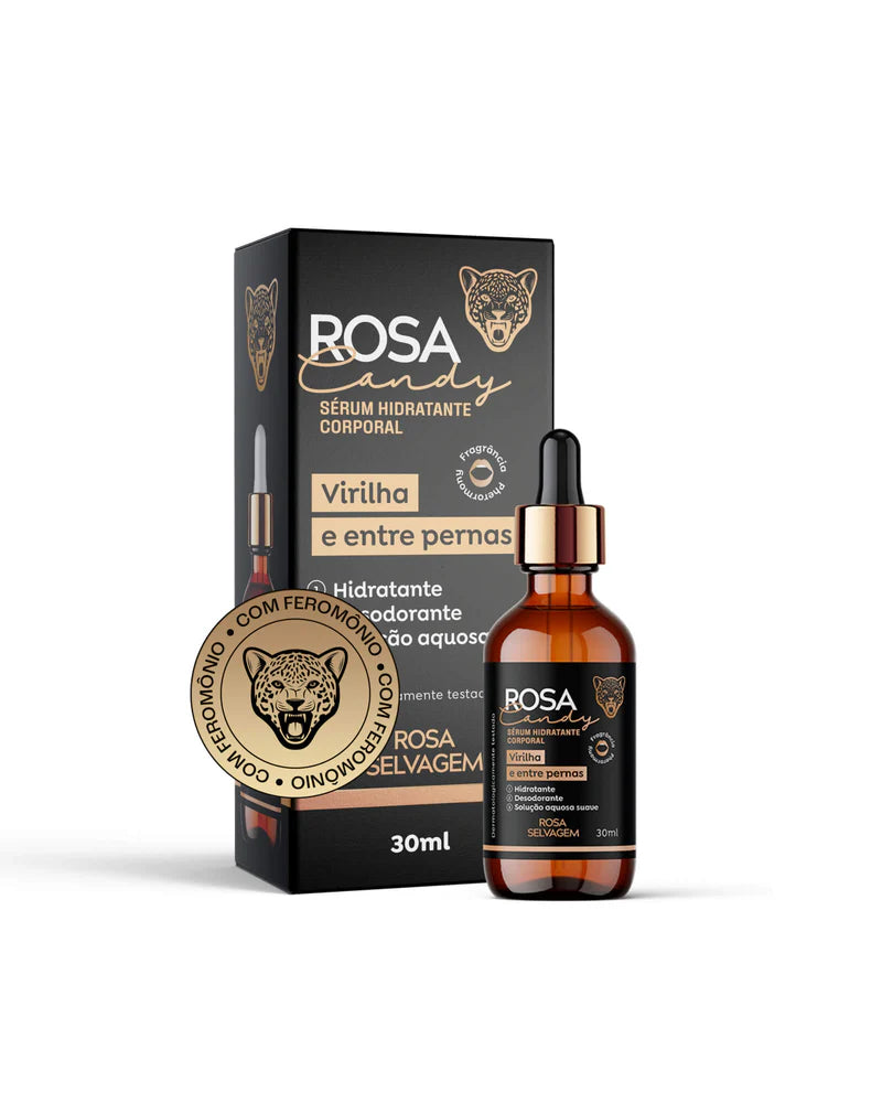 Rosa Candy 3 em 1 Hidratante Firmador Íntimo - 30ml