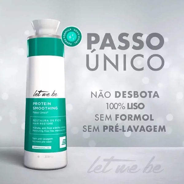 Alisamento Protein Smoothing Passo Único - 1L Let me Be