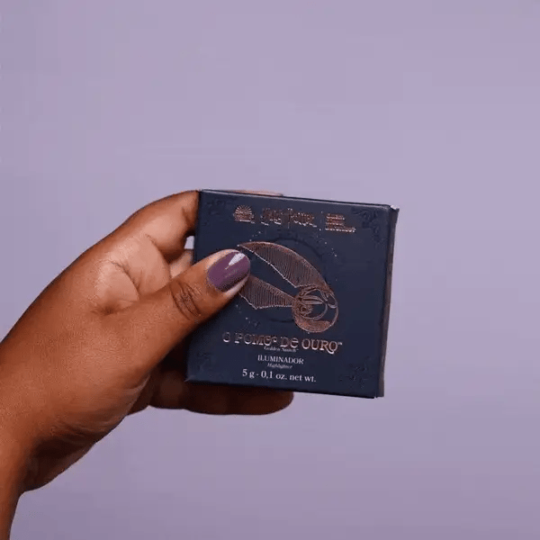 Iluminador em Pó Dourado Pomo de Ouro Harry Potter Quem Disse, Berenice?, 5g