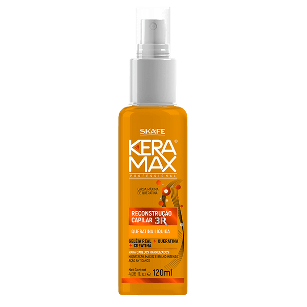 Queratina Líquida Keramax Reconstrução Capilar 120ml