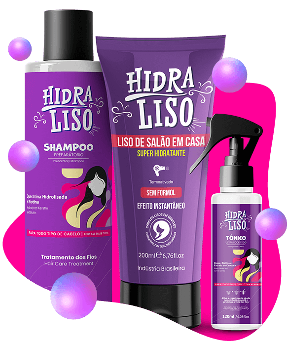 1 Hidraliso 200 ml + 1 Shampoo 250ml  + 1 Tonic 120ml