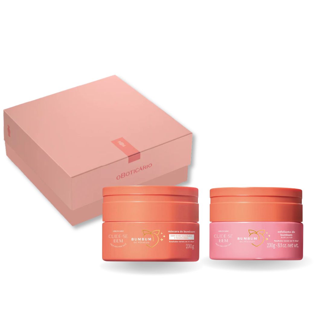 Peach Butt Take Care of Yourself Kit: Exfoliant + Hydrating Mask
