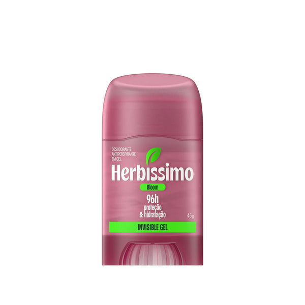 Herbíssimo Invisible Gel Bloom Antiperspirant Deodorant 45g