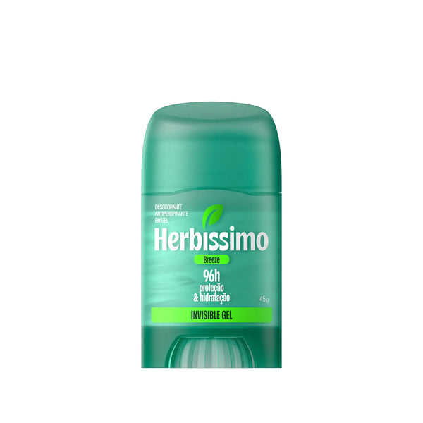 Herbíssimo Invisible Gel Breeze Antiperspirant Deodorant 45g