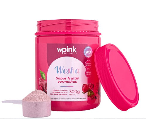wesha green tea and hibiscus - 300g - wp