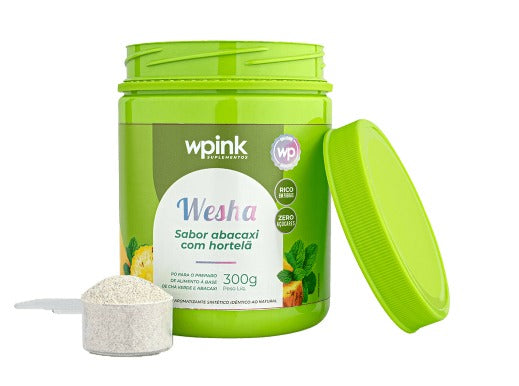 wesha green tea and pineapple - 300g - wp