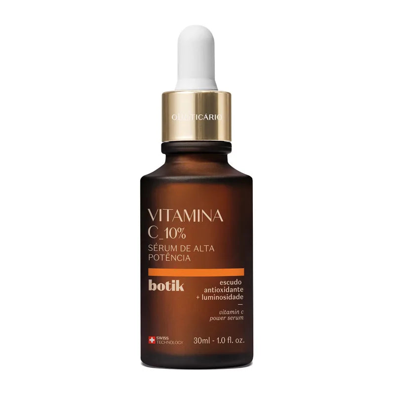 Botik Vitamina C 10% Sérum de Alta Potência, 30ml