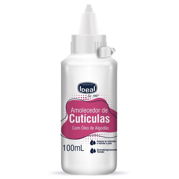 Cuticle Softener Óleo De Algodão 100ml – Ideal