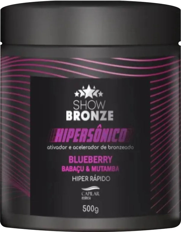 Blueberry Hypersonic Tan Activator and Accelerator Capilar Essência - 500g
