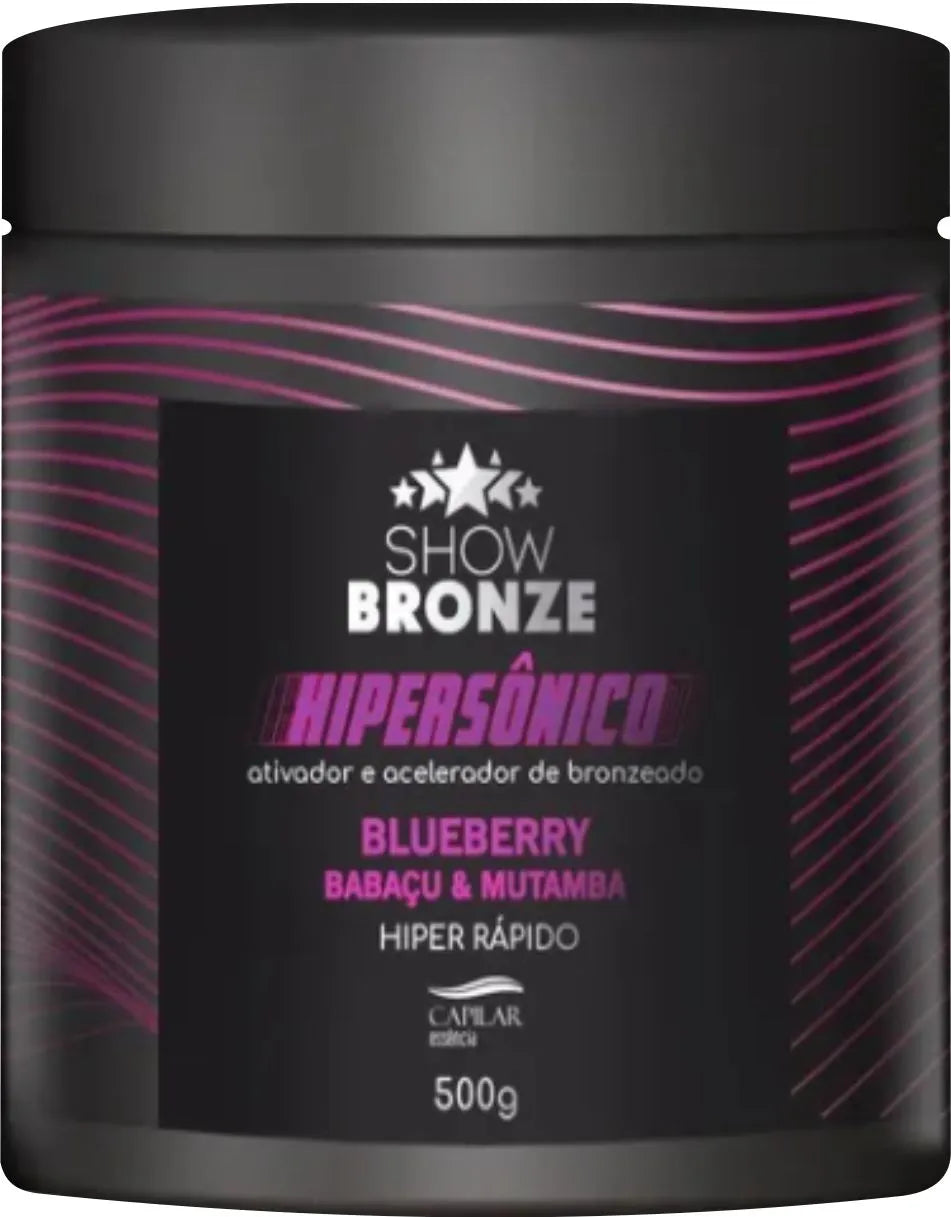 Blueberry Hypersonic Tan Activator and Accelerator Capilar Essência - 500g