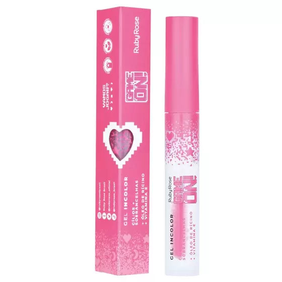 Ruby Rose - Clear Gel for Eyelashes and Eyebrows Game On