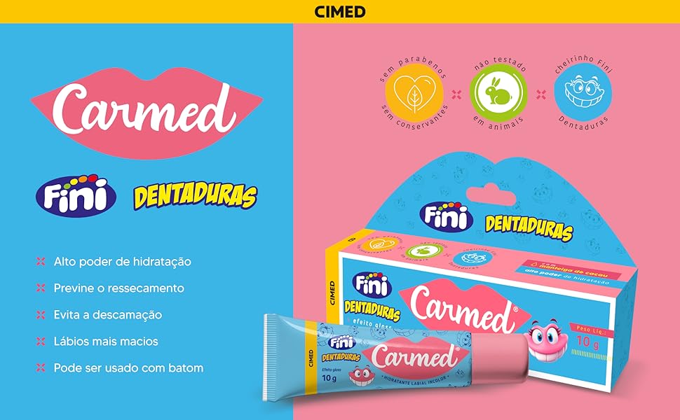 Carmed Dentadura 10g - Fini