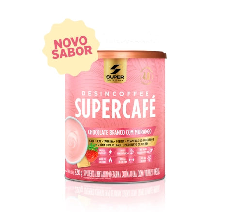 Supercafé White Chocolate with Strawberry