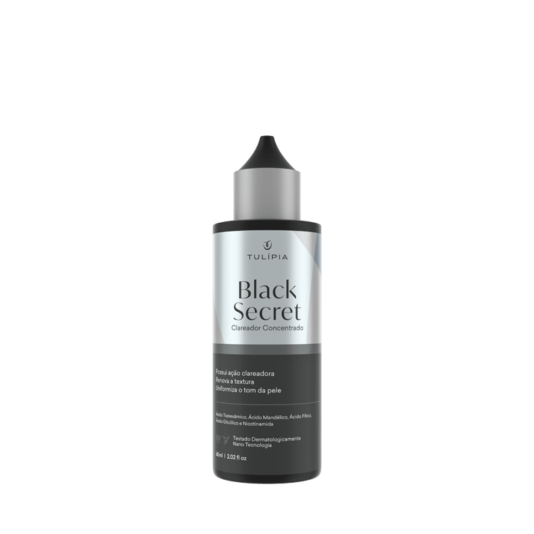 Black Secret Clareador Concentrado Tulípia 60ml